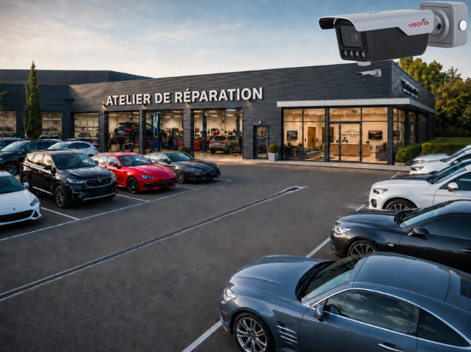 Vidéosurveillance parking et atelier