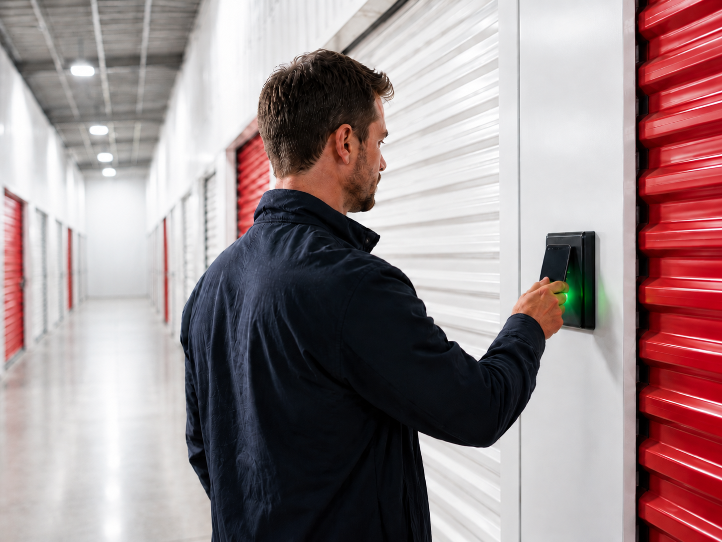 Contrôle d'accès autonome box de stockage