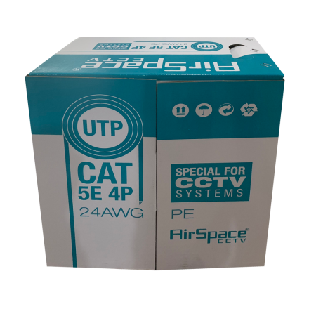 Rouleau de 305 mètres de câble CAT5E 24AWG